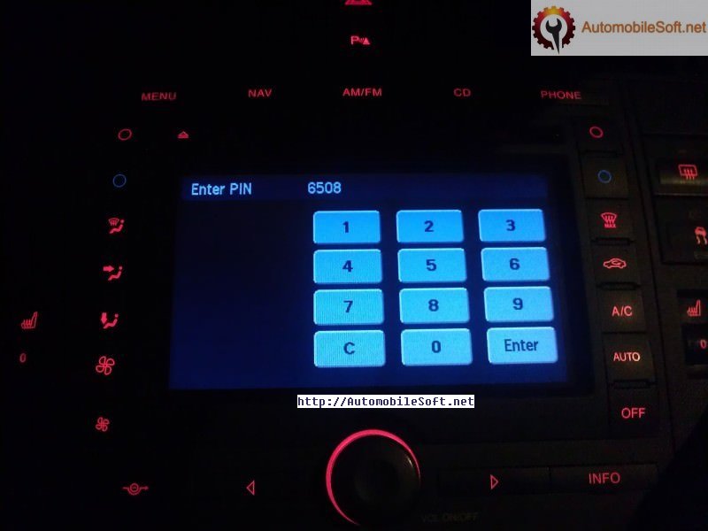 Ford radio code v serial softwares for pc